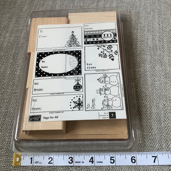 Tags for All stamp set - Picture 1 of 12